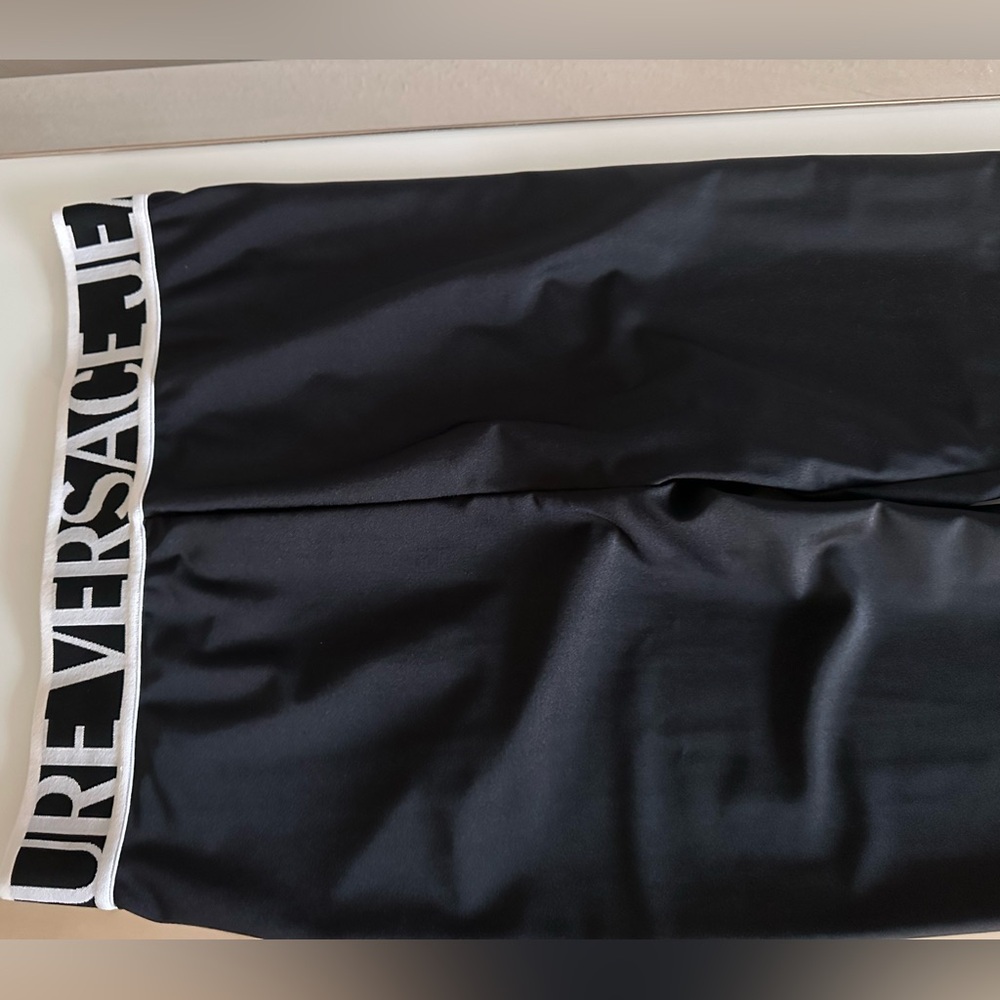 VERSACE Logo-Waist Leggings - Picture 6 of 6